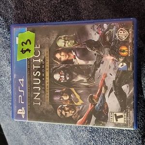 2013 PS4 Injustice: Gods Amoung Us (Ultimate Edition)